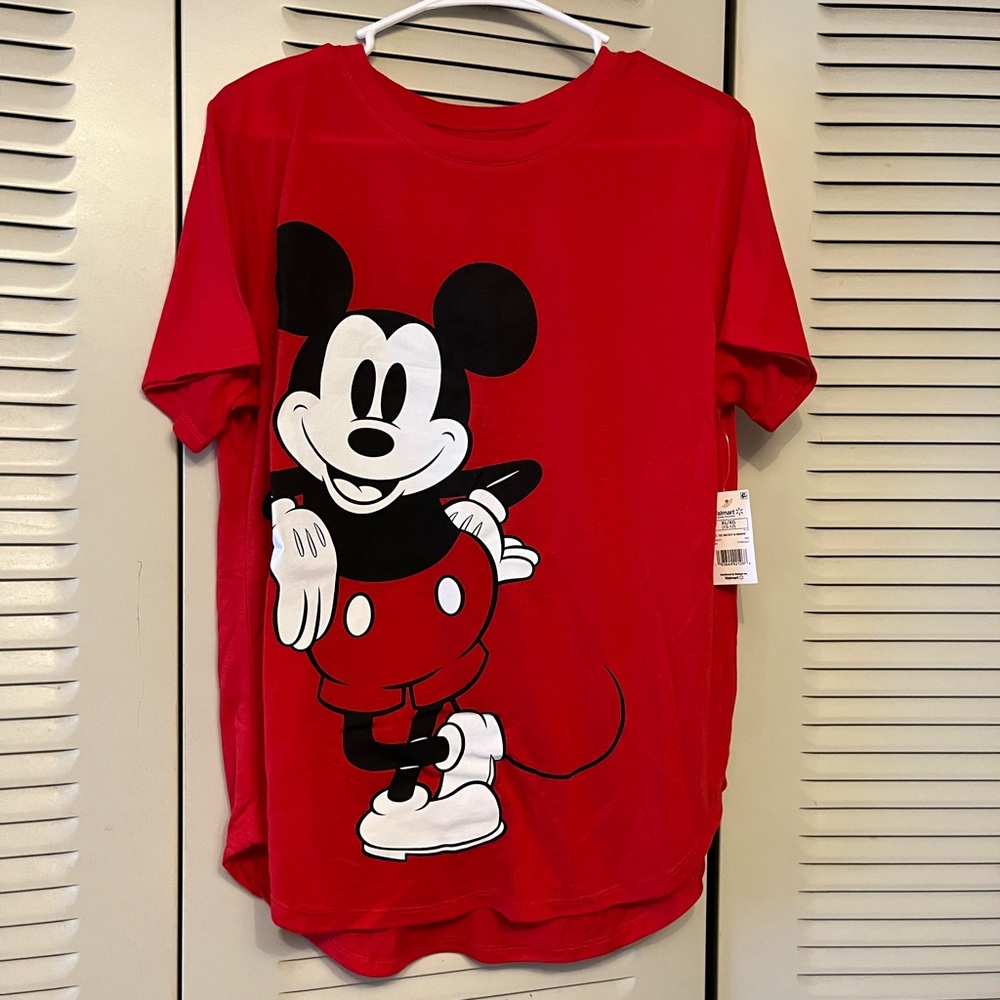 Casual soft Disney Mickey Mouse tee